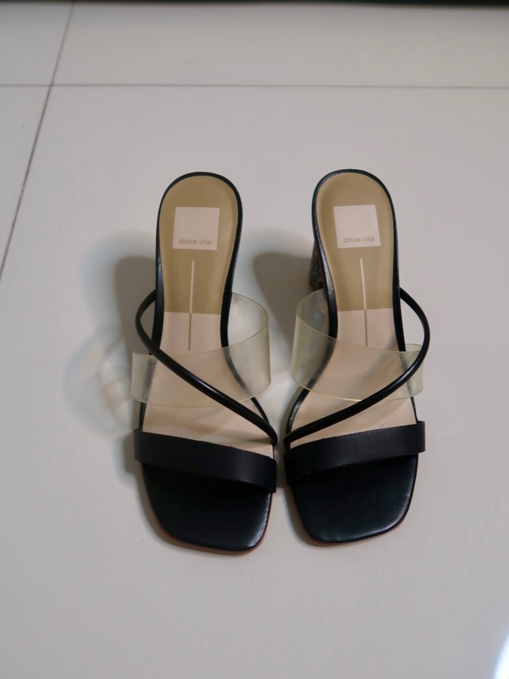 Black heels